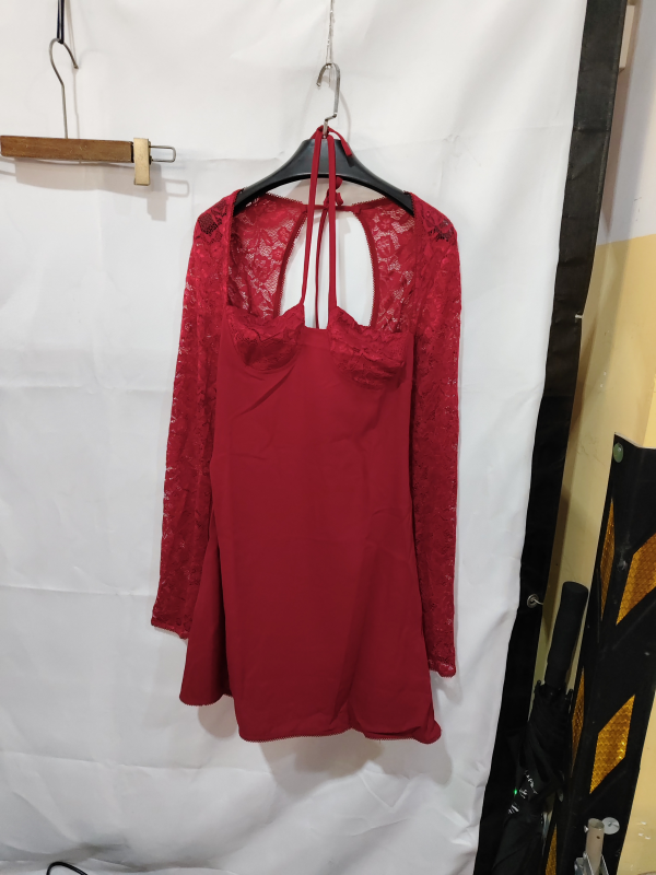 Lace Long Sleeve Dress